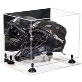 Acrylic Catchers or Goalie Helmet Display Case - Mirror No Wall Mounts (V44/A002)