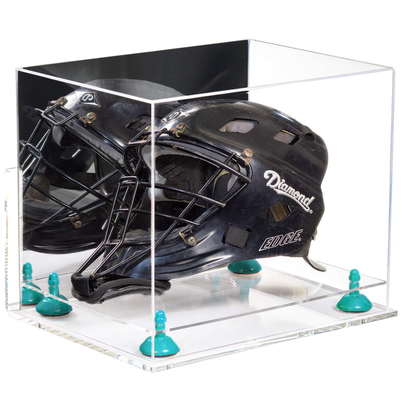 Acrylic Catchers or Goalie Helmet Display Case - Mirror Wall Mounts (V44/A002)