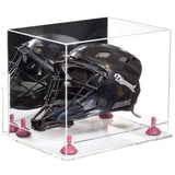 Acrylic Catchers or Goalie Helmet Display Case - Mirror No Wall Mounts (V44/A002)