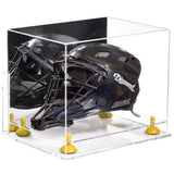 Acrylic Catchers or Goalie Helmet Display Case - Mirror No Wall Mounts (V44/A002)