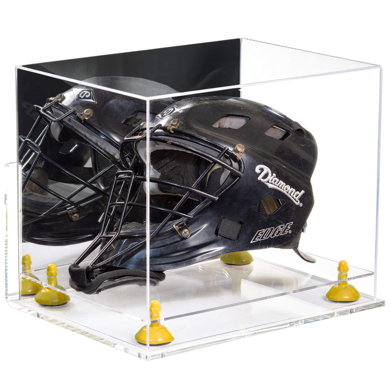 Acrylic Catchers or Goalie Helmet Display Case - Mirror No Wall Mount (V44/A002)