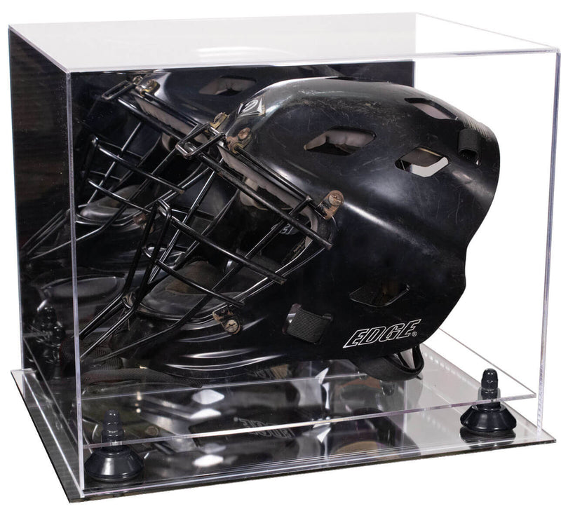 Acrylic Catchers or Goalie Helmet Display Case - Mirror No Wall Mount (V44/A002)