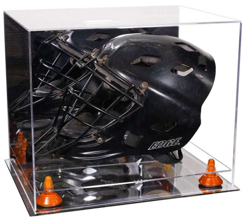 Acrylic Catchers or Goalie Helmet Display Case - Mirror No Wall Mount (V44/A002)
