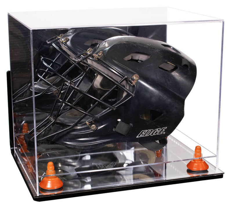 Acrylic Catchers or Goalie Helmet Display Case - Mirror Wall Mounts (V44/A002)