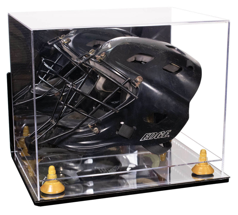 Acrylic Catchers or Goalie Helmet Display Case - Mirror Wall Mounts (V44/A002)