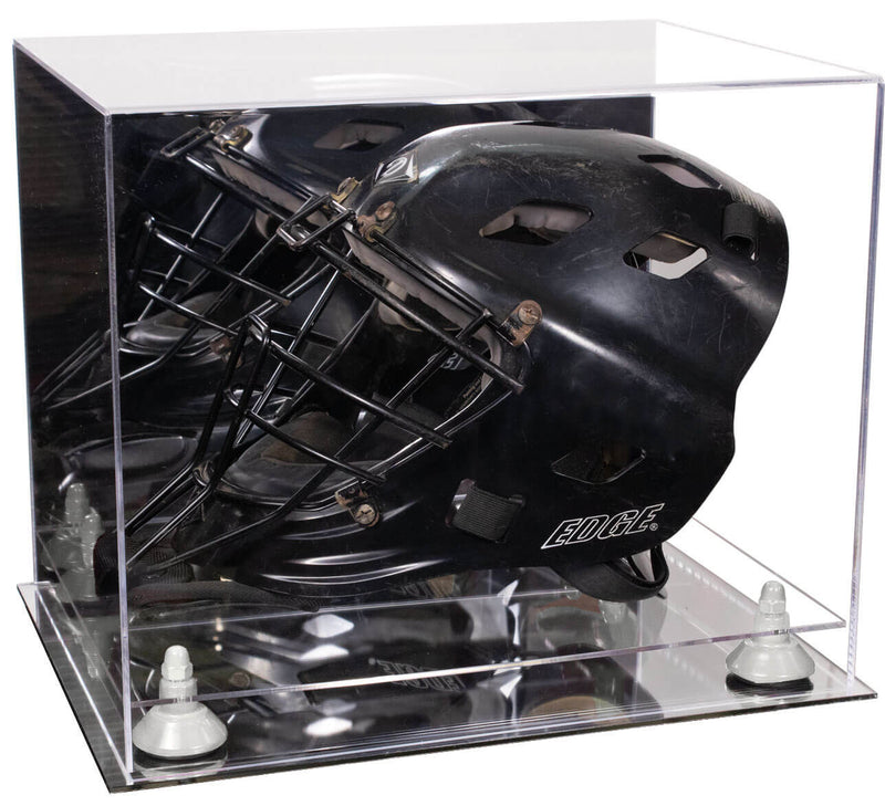 Acrylic Catchers or Goalie Helmet Display Case - Mirror No Wall Mount (V44/A002)