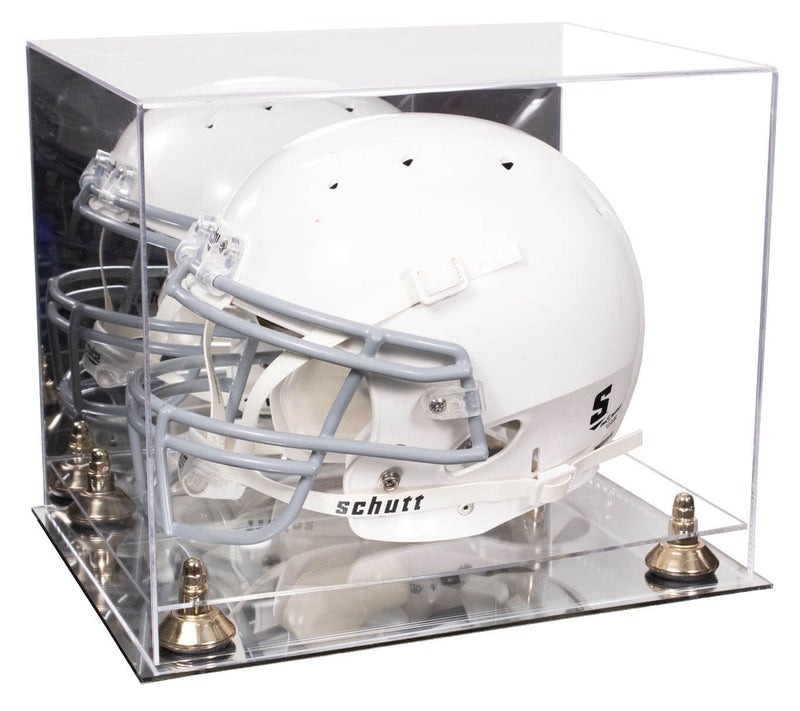 Football Helmet Display Case - Mirror No Wall Mount  (V44/A002)