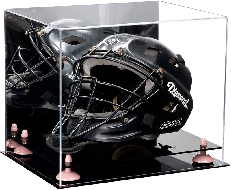 Acrylic Catchers or Goalie Helmet Display Case - Mirror No Wall Mount (V44/A002)