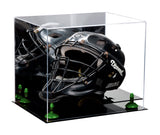 Mirrored Catchers Helmet Display Box with Risers