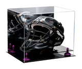Acrylic Catchers Helmet Display Box with Mirror