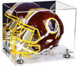 Mirror Silver Risers Helmet Display Case