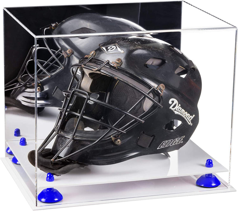 Acrylic Catchers or Goalie Helmet Display Case - Mirror Wall Mounts (V44/A002)