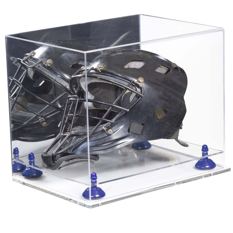 Acrylic Catchers or Goalie Helmet Display Case - Mirror No Wall Mounts (V44/A002)