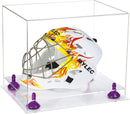 Clear acrylic display case for collectibles by Better Display Cases