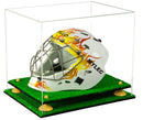 Dustproof clear acrylic display case for collectible display