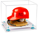 Clear acrylic display case for collectibles by Better Display Cases
