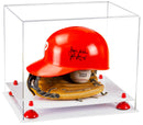 Clear acrylic display case for collectibles by Better Display Cases