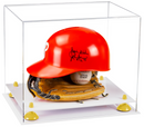 Clear acrylic display case for collectibles by Better Display Cases