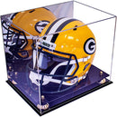 Premium acrylic display case for sports memorabilia and collectibles