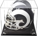 Premium acrylic display case for sports memorabilia and collectibles