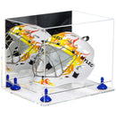 Dustproof clear acrylic display case for collectible display