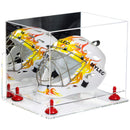 Dustproof clear acrylic display case for collectible display