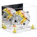 Clear acrylic display case for collectibles by Better Display Cases