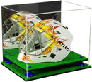 Premium acrylic display case for sports memorabilia and collectibles