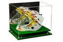 Dustproof clear acrylic display case for collectible display