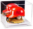 Clear acrylic display case for collectibles by Better Display Cases