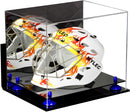 Premium acrylic display case for sports memorabilia and collectibles