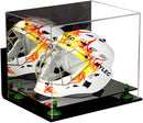 Dustproof clear acrylic display case for collectible display