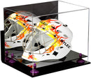 Premium acrylic display case for sports memorabilia and collectibles