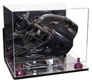Premium acrylic display case for sports memorabilia and collectibles