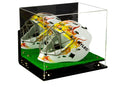 Premium acrylic display case for sports memorabilia and collectibles