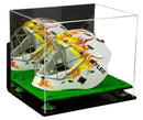 Clear acrylic display case for collectibles by Better Display Cases