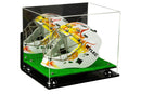 Dustproof clear acrylic display case for collectible display