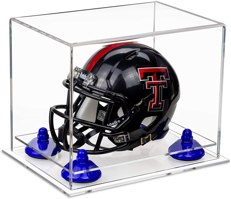 Mini/Miniature Football Helmet (not Full Size) Display Case - Clear (A003/V45)