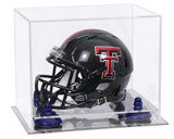 Mini/Miniature Football Helmet (not Full Size) Display Case - Clear (A003/V45)