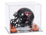 Mini/Miniature Football Helmet (not Full Size) Display Case - Clear (A003/V45)