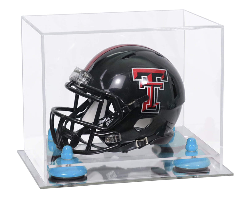 Mini/Miniature Football Helmet (not Full Size) Display Case - Clear (A003/V45)