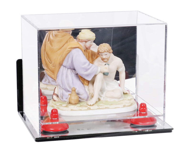Versatile Acrylic Display Case 8.25 x 6 x 6.75 - Mirror Wall Mount (V45/A003)
