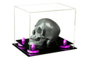 Dustproof clear acrylic display case for figures, models, and collectibles
