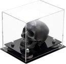 Clear acrylic display case for collectibles and memorabilia
