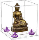 Dustproof clear acrylic display case for figures, models, and collectibles