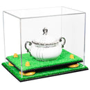 Dustproof clear acrylic display case for figures, models, and collectibles