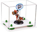 Dustproof clear acrylic display case for figures, models, and collectibles