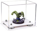 Dustproof clear acrylic display case for figures, models, and collectibles