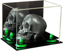 Dustproof clear acrylic display case for figures, models, and collectibles