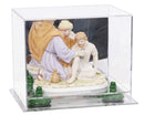 Dustproof clear acrylic display case for figures, models, and collectibles